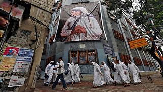 Thousands gather in Vatican in preparation for canonization of Mother Teresa